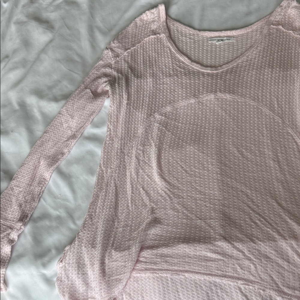 Grayson Threads Light Pink Textured Top